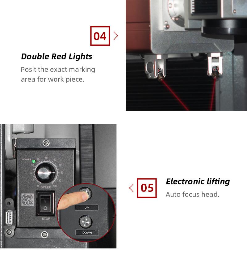 Professional CO2 Laser Galvo Marking Machine for Acrylic Wood Plastic Leather Cloth