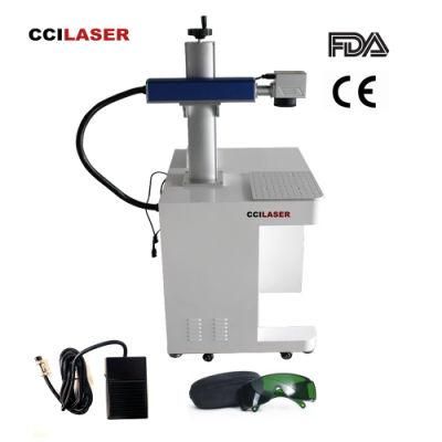 Fiber Laser Metal Engraving Machine for Nonmetal PCB Label Plastic