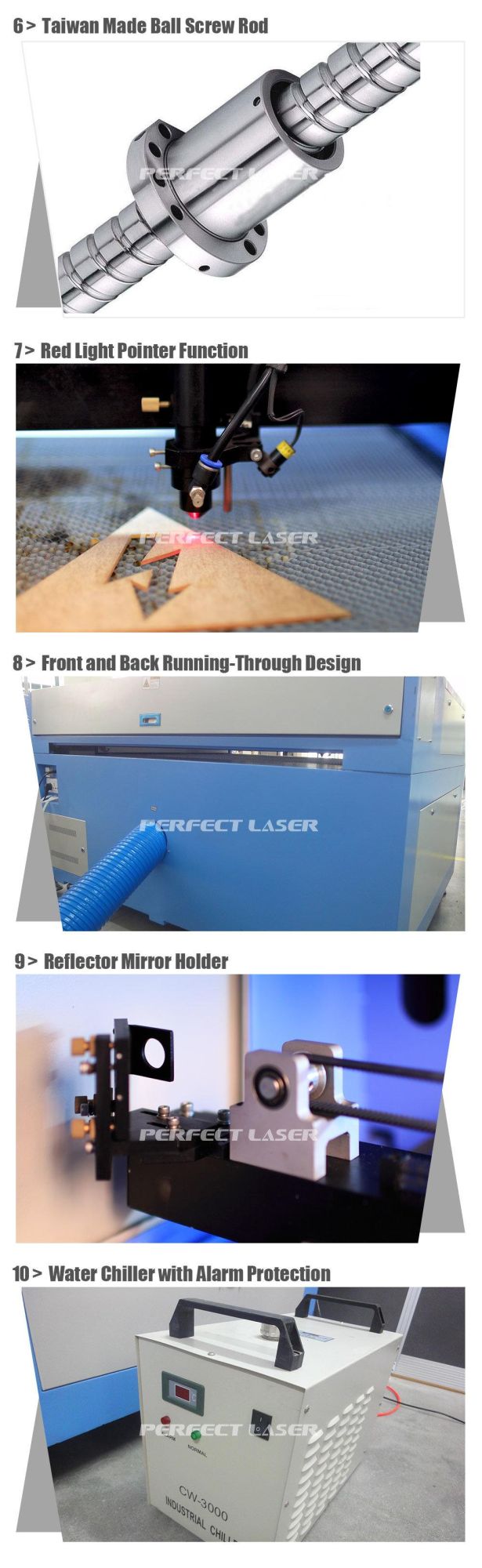 CO2 Laser Engraving Cutting Machine for Wood Acrylic MDF Leather