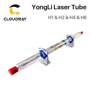 Cloudray Cl224 Yongli Laser Tube H1 70W H2 80W H4 100W H6 130W for CO2 Laser Cutting Engraving Machine