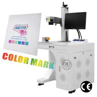 Color Marking/ Metal Photo Printing Laser Machine (Support Rotary Engraving)