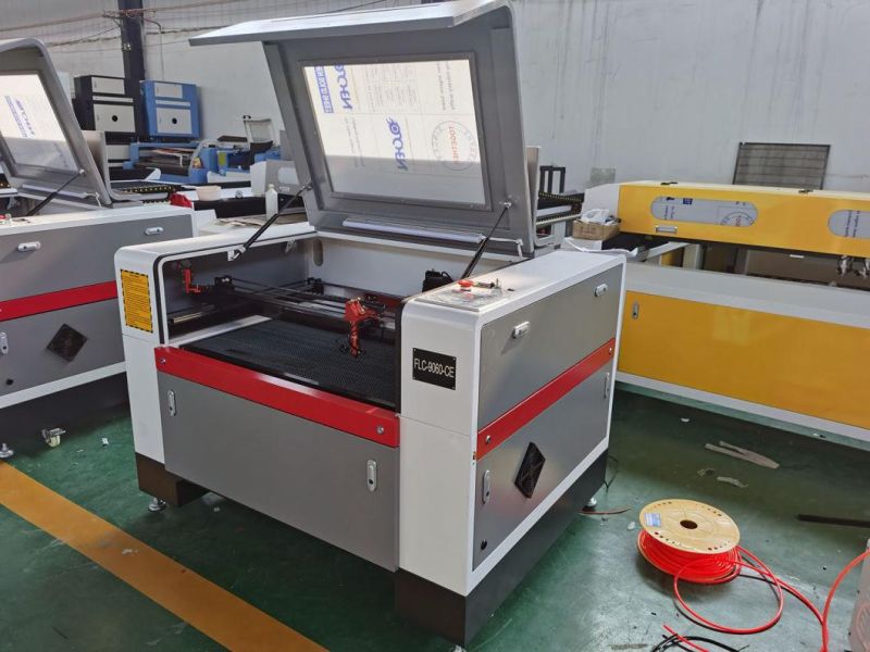 CO2 100W 300W 600W CNC Laser Cutting Engraving Machinery Flc1813