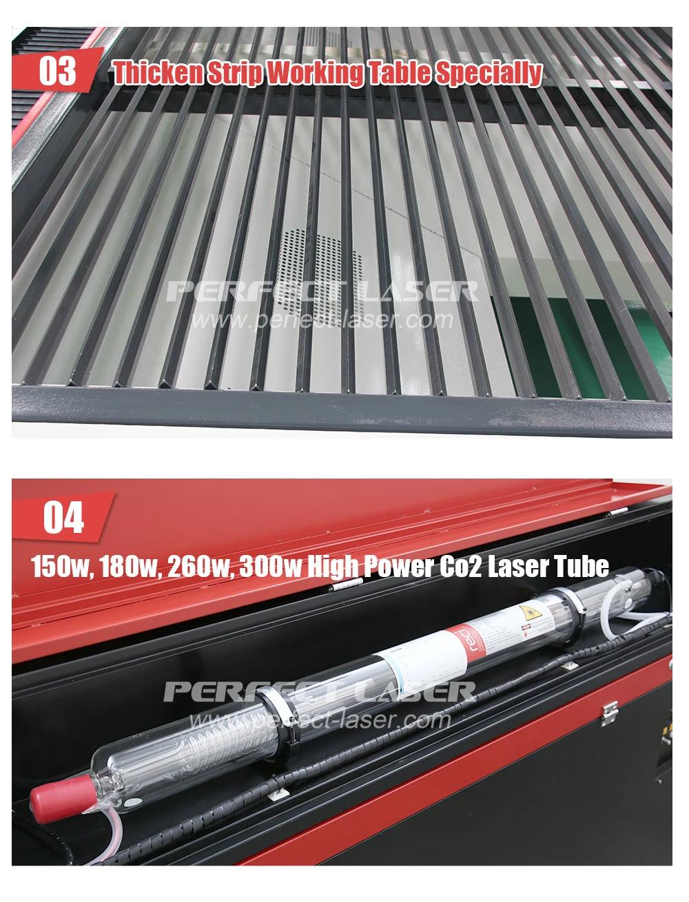 180W/260W/300W Mix CO2 Laser Cutting Machine for Both Metal and Non-Metal Materials
