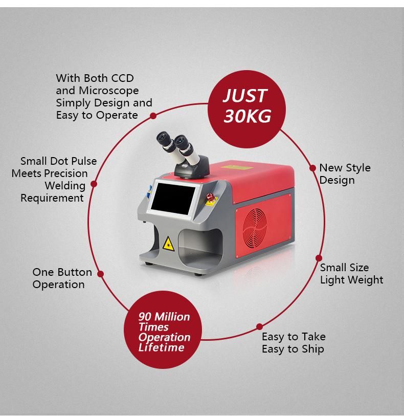 Mini YAG Jewelry Laser Seam Welding Machine Made in China