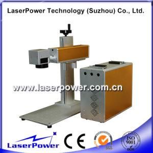 Desktop Type High Performance Fiber Laser Marking Machine for Steel Plates