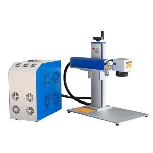 Portable High Quality Intelligent Fiber Laser Marking Machine for Export