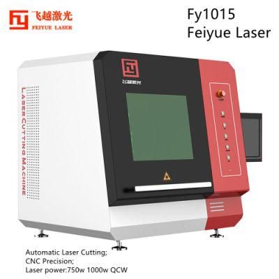 Fy1015 Feiyue Automatic Laser Cutting Machine CNC Laser laser Precision Metal Cutting Machine Stainless Steel Aluminium Sheet Best Laser Cutter
