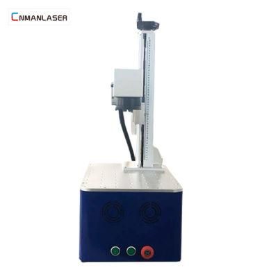 Aluminum Metal Fiber Laser Marking Engraving Machine 20W 30W