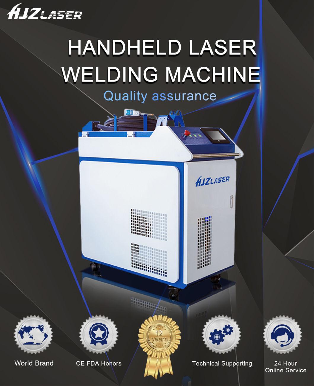 Handheld 1000W 1500W Fiber Laser Welding Machine Laser Welder for Stainless Steel