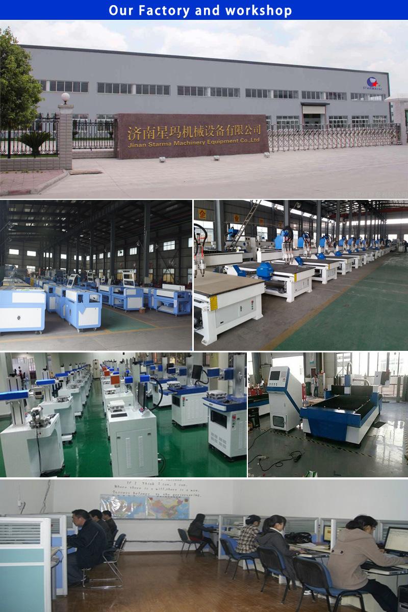 Jinan Hot Sale 3D CO2 Laser Cutting Engraving Machine 6090 1390 1310 1313