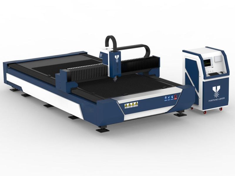 Machinery Manufacturing Industrial CNC Fiber Laser Metal Sheet Cutting Machine with Single Platform