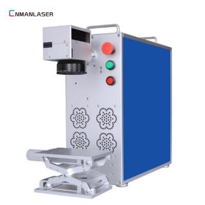 Portable Mopa Device 20W Stainless Steel Color Fiber Laser Equipment