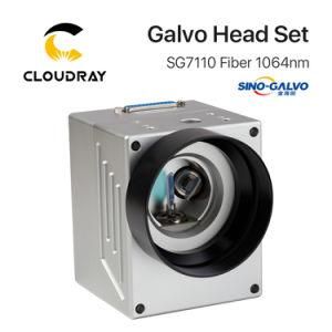 Cloudray Fiber Laser Galvo Scanner Head Sg7110 with Red Pointer for Laser Marking Machine