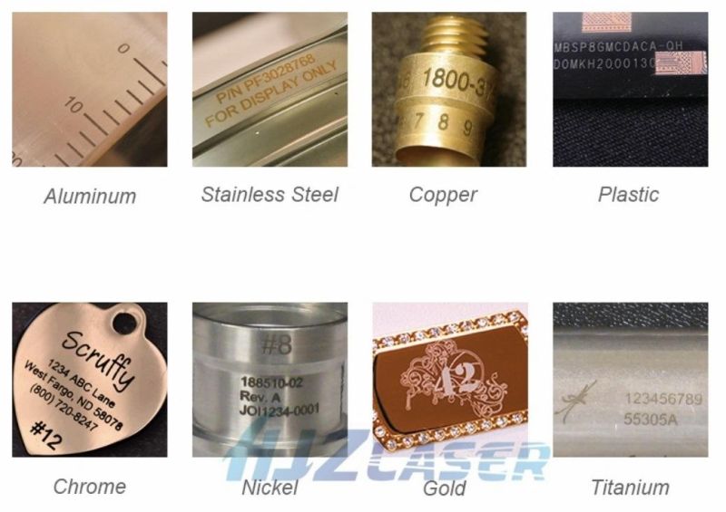 Phone Case Logo Pringting Metal Laser Marking Engraving Machine for Sale