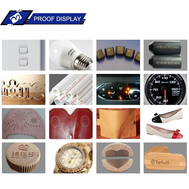 Glass Tube CO2 Laser Marking Machine Big Scope for Acrylic/PVC Card
