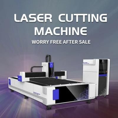 Almost New Double Drive Fiber 1000W 1500W 2000W CNC Laser Cutting Equipment for Iron Stainless Steel