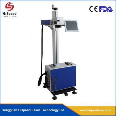 Interactive Conveyor Laser Marking Machine Adopted The High Quality Lens and Mirrors