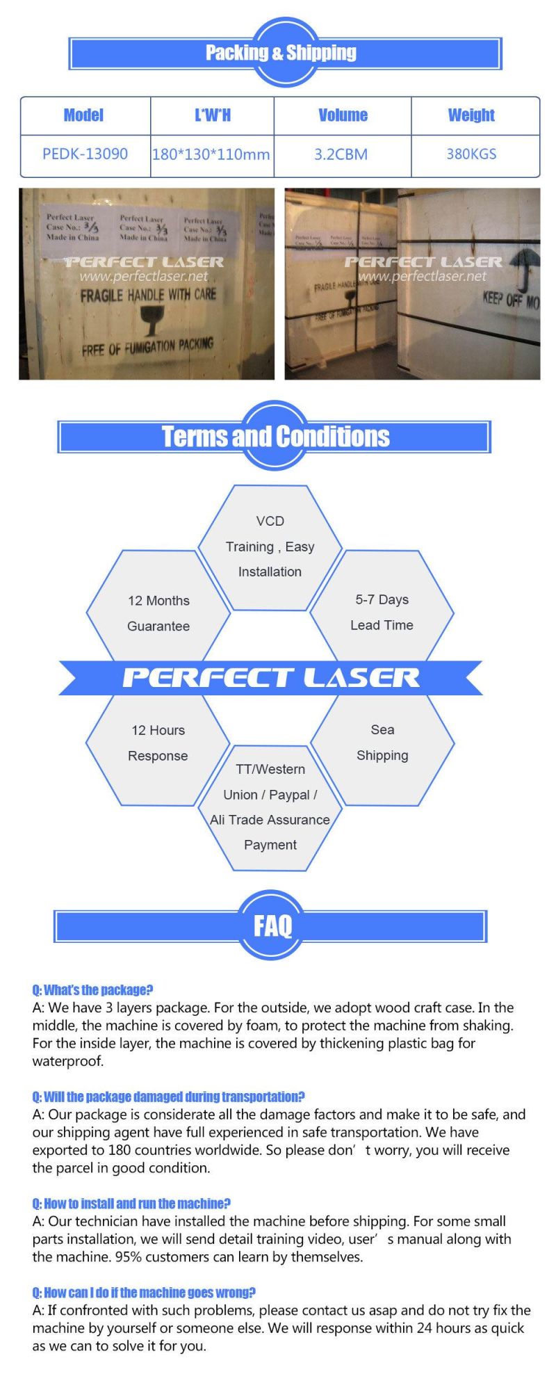 100W 130W 150W Textile Acrylic Wood CO2 Laser Cutting Machine