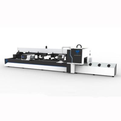 Automatic Loading and Unloading Auto Feeding System Metal Tube Fiber Laser Cutting Machine
