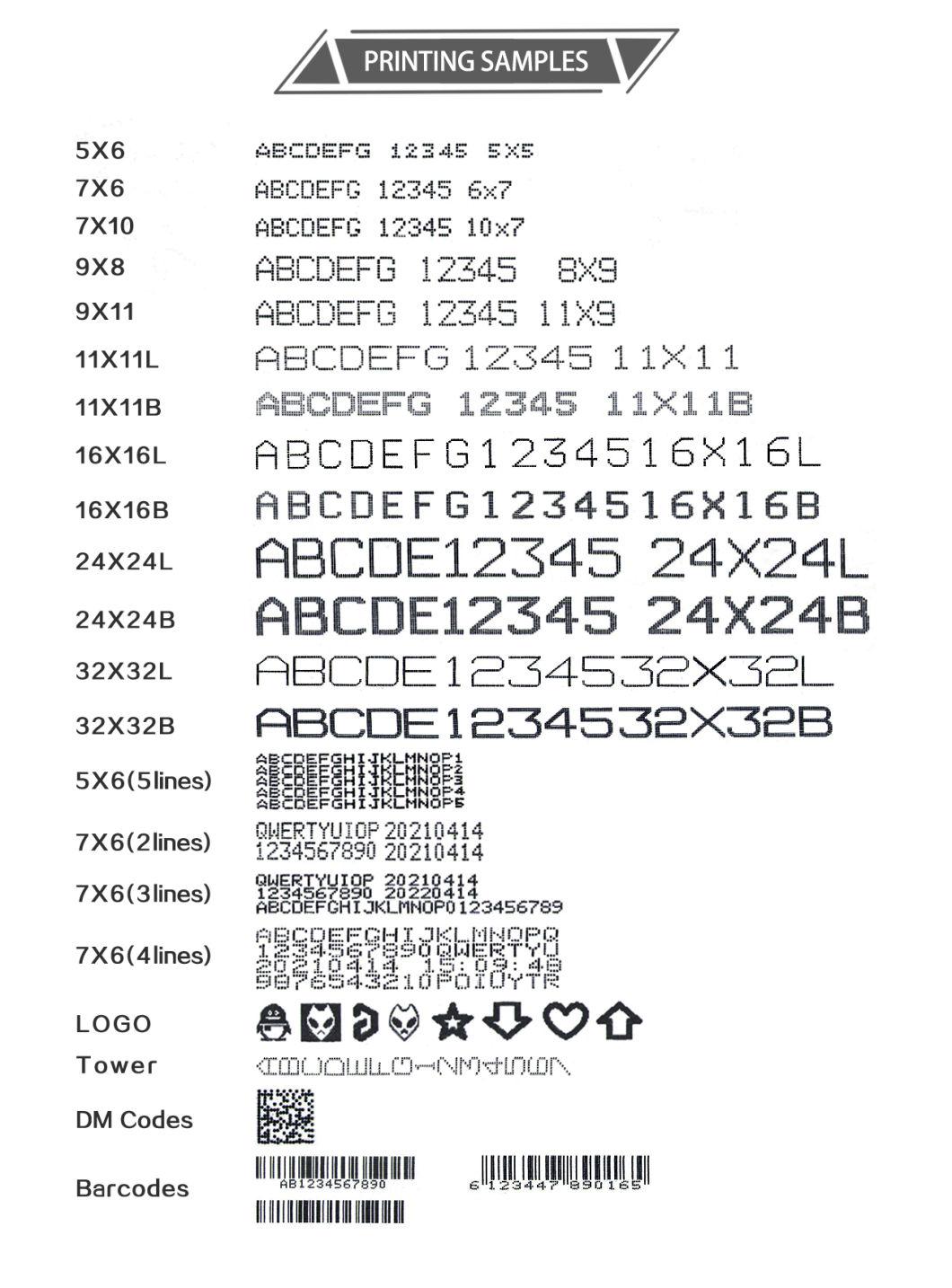 Docod OEM/ODM CO2 Laser Marking Machine 30W for Expiry Date Qr Logo