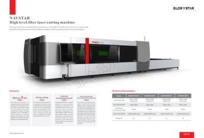 High Lever Nvs 4020-8025 Fiber Laser Cutting Machine