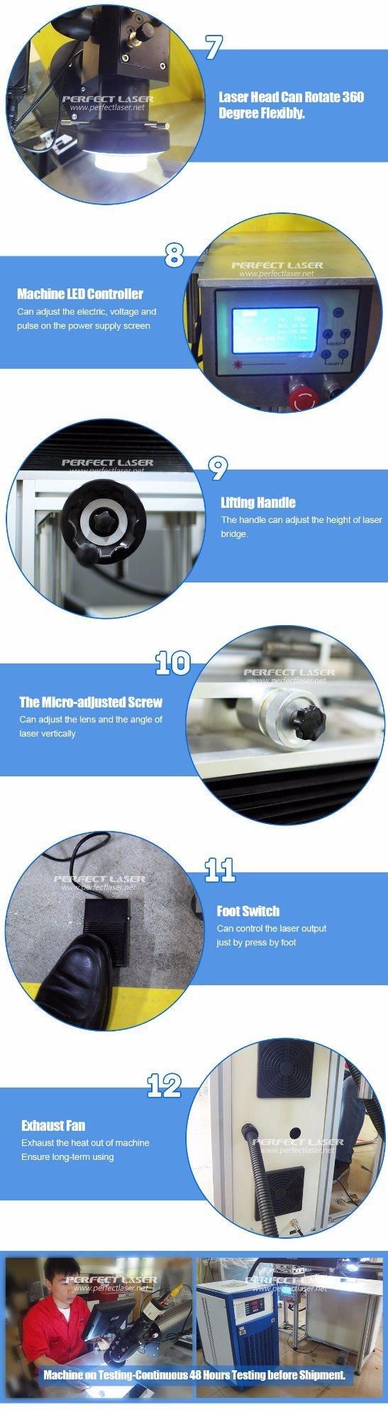 3D Stainless Steel Letters Making YAG Laser Welding Machine PE-W300