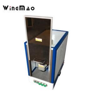 Fiber Laser Marking Machine Cabinet Closed Fiber Laser Hotsale in German