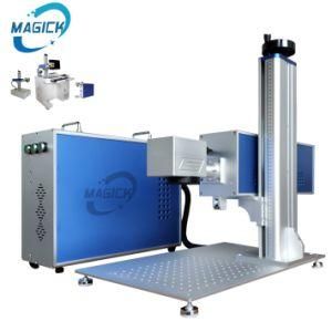 300mm X 300mm Metal Fiber Laser Marking Machine / Fiber Laser Marker