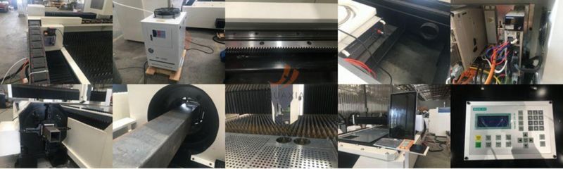 High Precision 1kw 2kw 3kw CNC Metal Plate and Pipe Tube Fiber Laser Cutting Machine