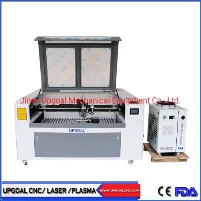 500W &amp; 90W Mixed Stainless Steel MDF Acrylic CO2 Laser Cutting Engraving Machine 1300*900mm