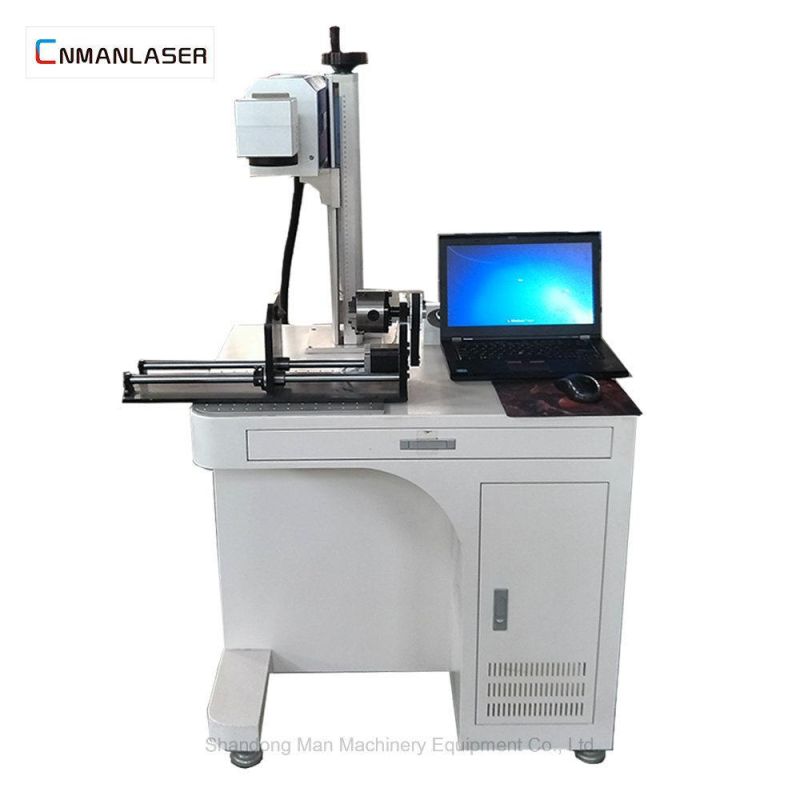 Large Size Wood Cloth Cable 20W CO2 Laser Marking Machine