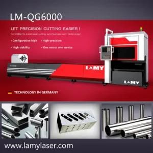 CNC 750W Metal Tube Fiber Laser Cutting Machines