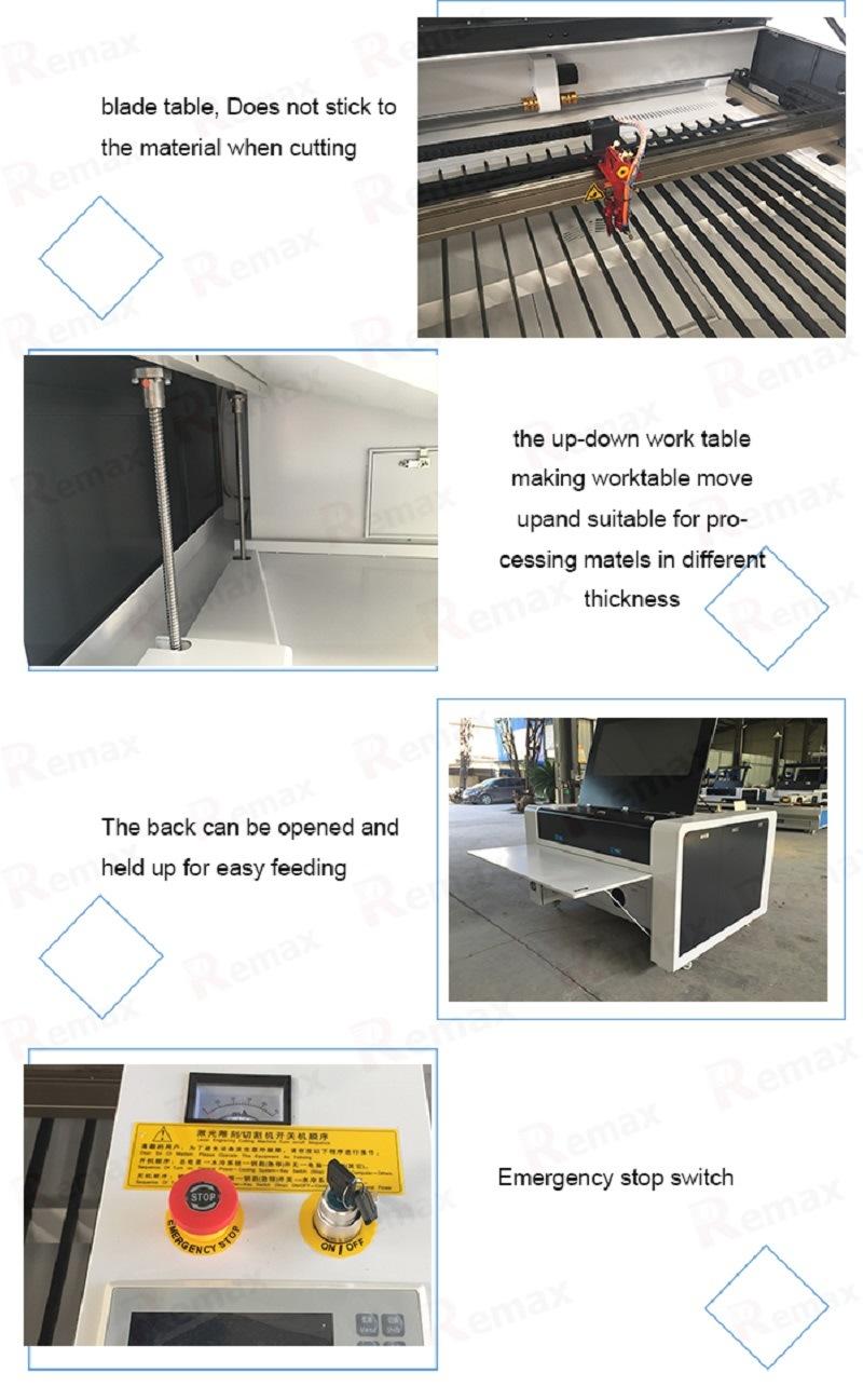 China Remax Laser Cutting Machine 1390 with Low Noise