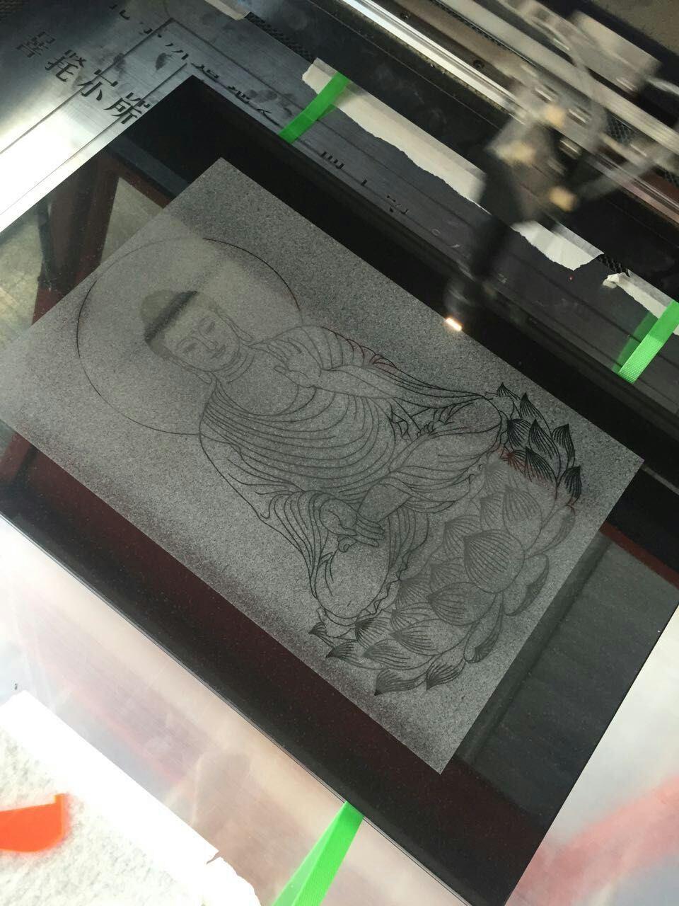 CNC Laser Engraver Machine for Marble Granite Stone Wood