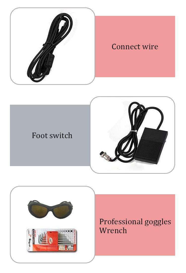 Desktop 3D Fiber Laser Marking Machine for Surface Engraving Qr Code Pen Laser Machine