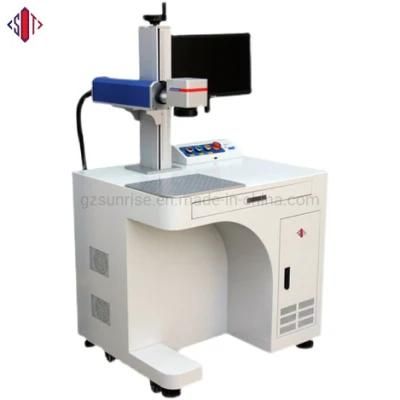 Woodworking Machinery Stainless Steel Fiber Laser Marking Machine for Logo