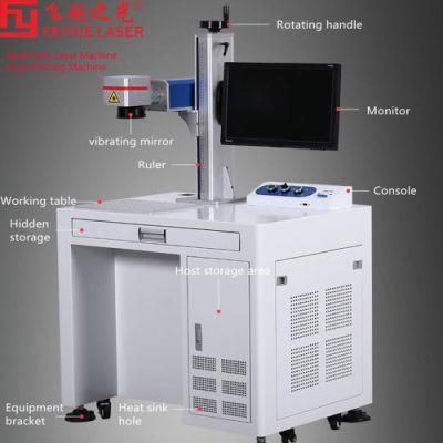 Fy-3000b Feiyue Laser Automatic Laser Machine Marking Machine Logo Printing Machine Fiber Laser Marking Machine Engraving Machine