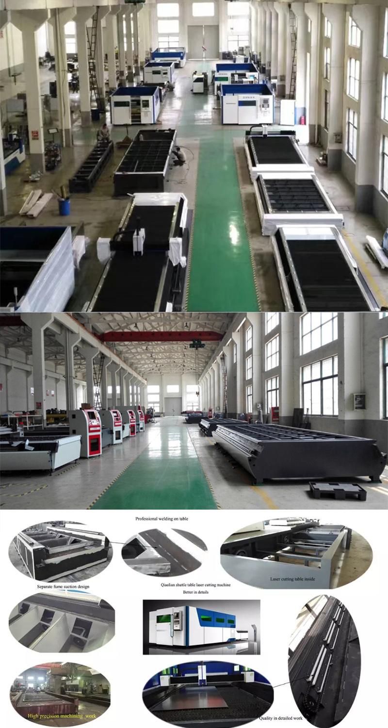 Jinan 1500W Raycus Stainless Steel Tube CNC Fiber Laser Cutting Machine