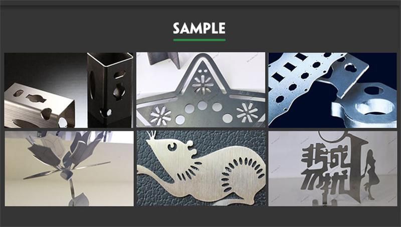 1kw 2kw Fiber Laser Cutting Machine for Stainless Steel Aluminum CNC Sheet Metal Tube
