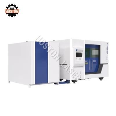Whole Cover CNC Metal Qutomatic Fiber Laser Cutting Machine Price for Sale