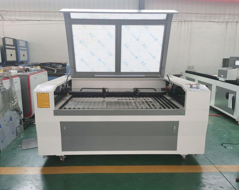 CO2 Laser Cutter for Wood Leather Cutter Double Laser Heads