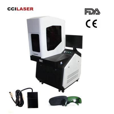 Optical 20W 30W 50W Fiber Laser Marking Machine with OEM ODM 3D Printing Logo Printing Machine
