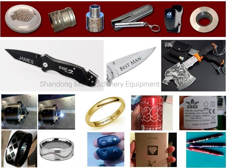 Air Cooling Handheld Portable Laser Marking Machine for Metal and Nonmetal