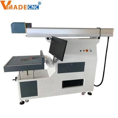 80W 100W 3D CO2 Laser Marking/Engraving/Printing Machine for Leather Plastic Marking