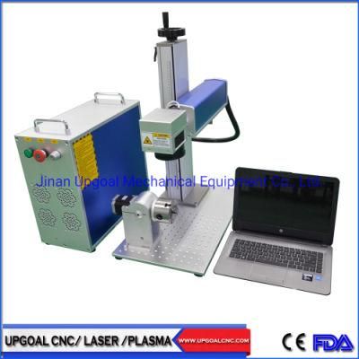 Desktop Mini Metal Materials Fiber Laser Marking Machine 20W/30W