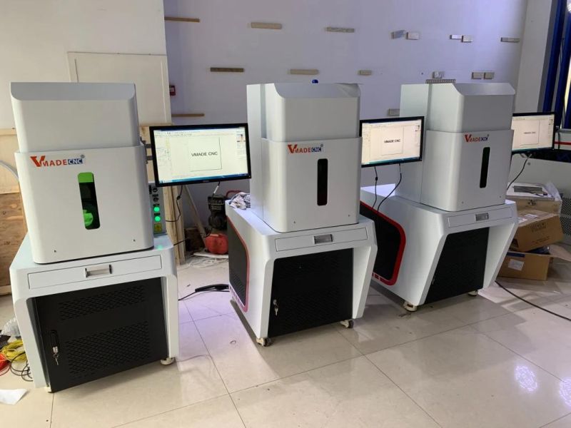 CE Fiber Laser Marking Engraving Machine for Metal