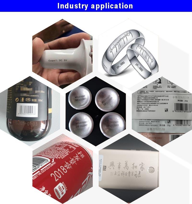 New Launched Intelligent Marking Machine for Button Battery High Speed Laser Marking on Button Battery