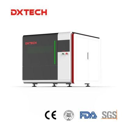 Jinan Industry High Precision 1kw Small Format Fully Enclosed Fiber CNC Laser Cutting Machine for Metal Sheet