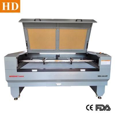 Fabric Cloth Embroidery Laser Cutting Machine 1600X1000 1400X1000mm