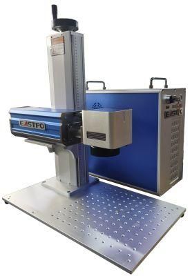3D Fiber Desktop Laser Marking Machine Desktop Laser Printer for Metal Desktop Laser Writing Machine Factory Supply